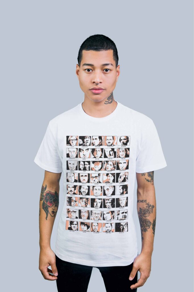 camiseta Cineastas – Bendita Augusta – algodão