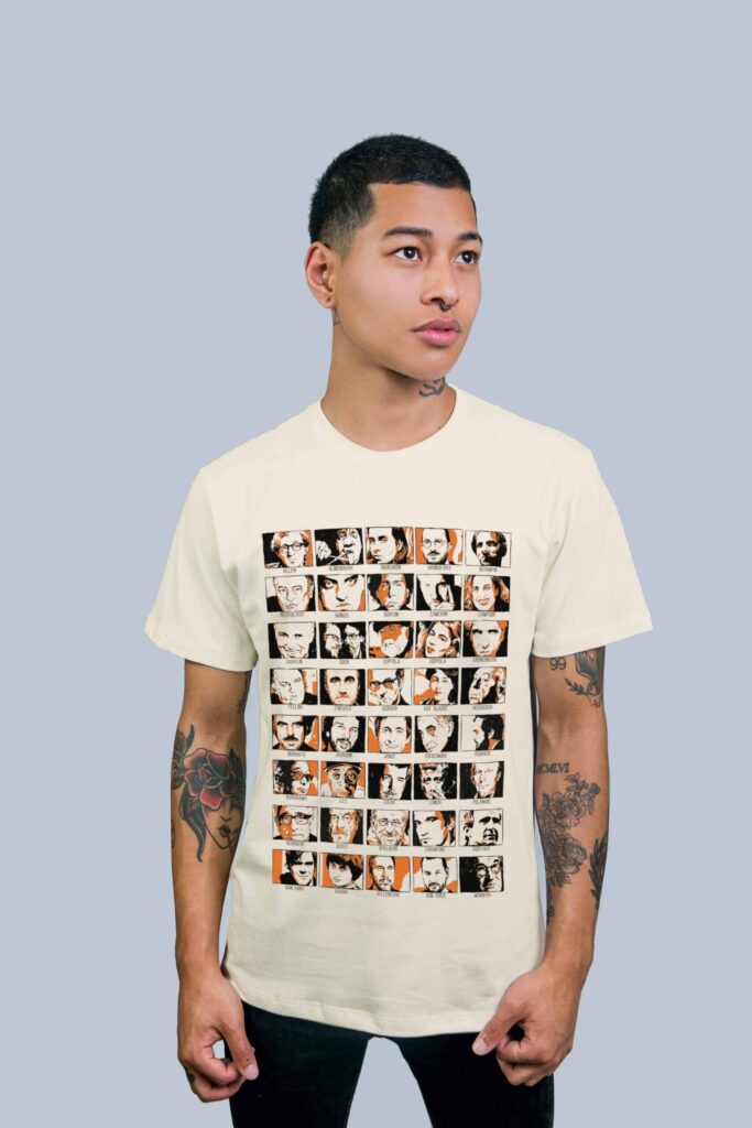 camiseta Cineastas – Bendita Augusta – algodão